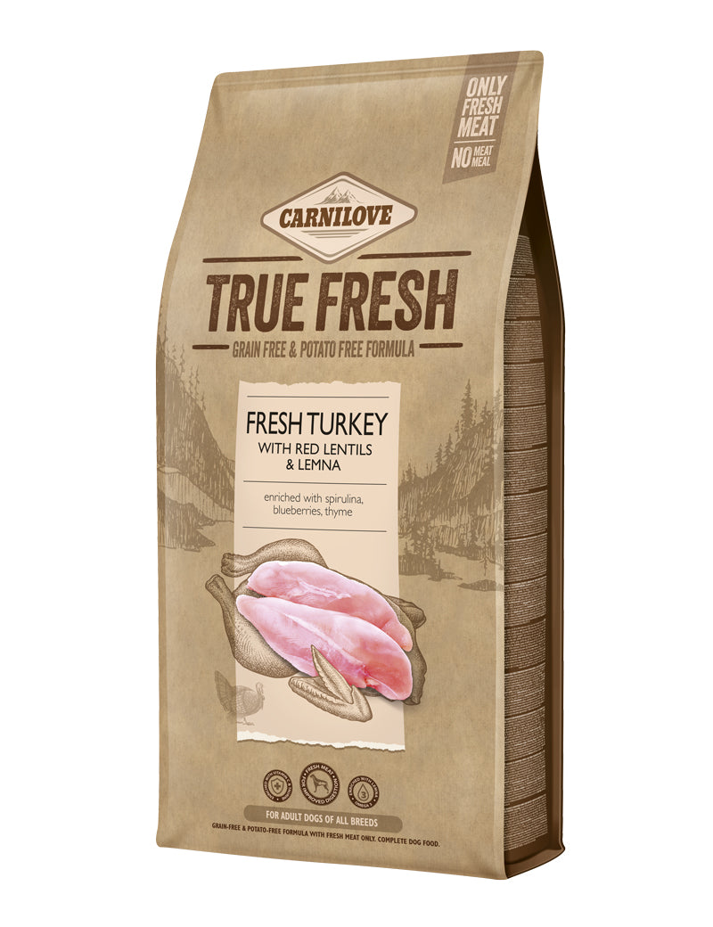 Carnilove TRUE FRESH TURKEY for Adult dogs 4 kg