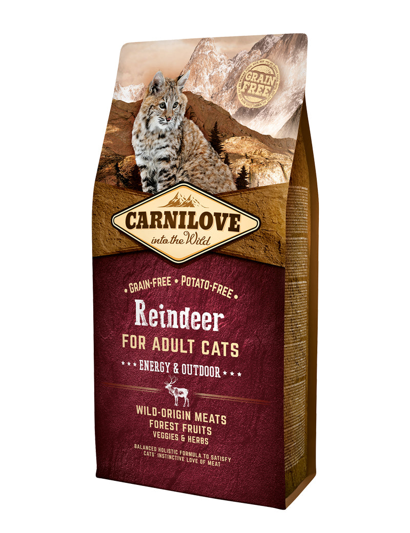 Carnilove Reindeer Adult -Energy-Outdoor 6 kg