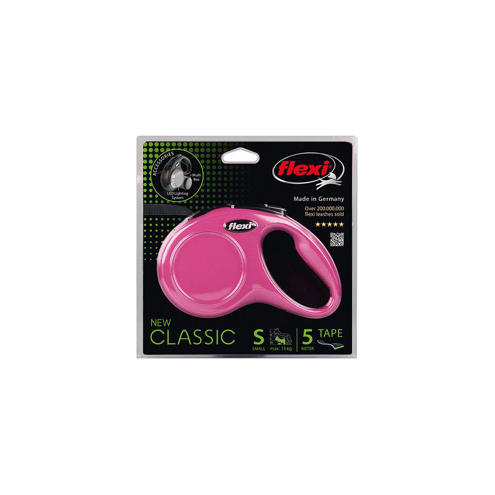 Flexi Koppel New Classic S 5m Band Rosamax 15kg