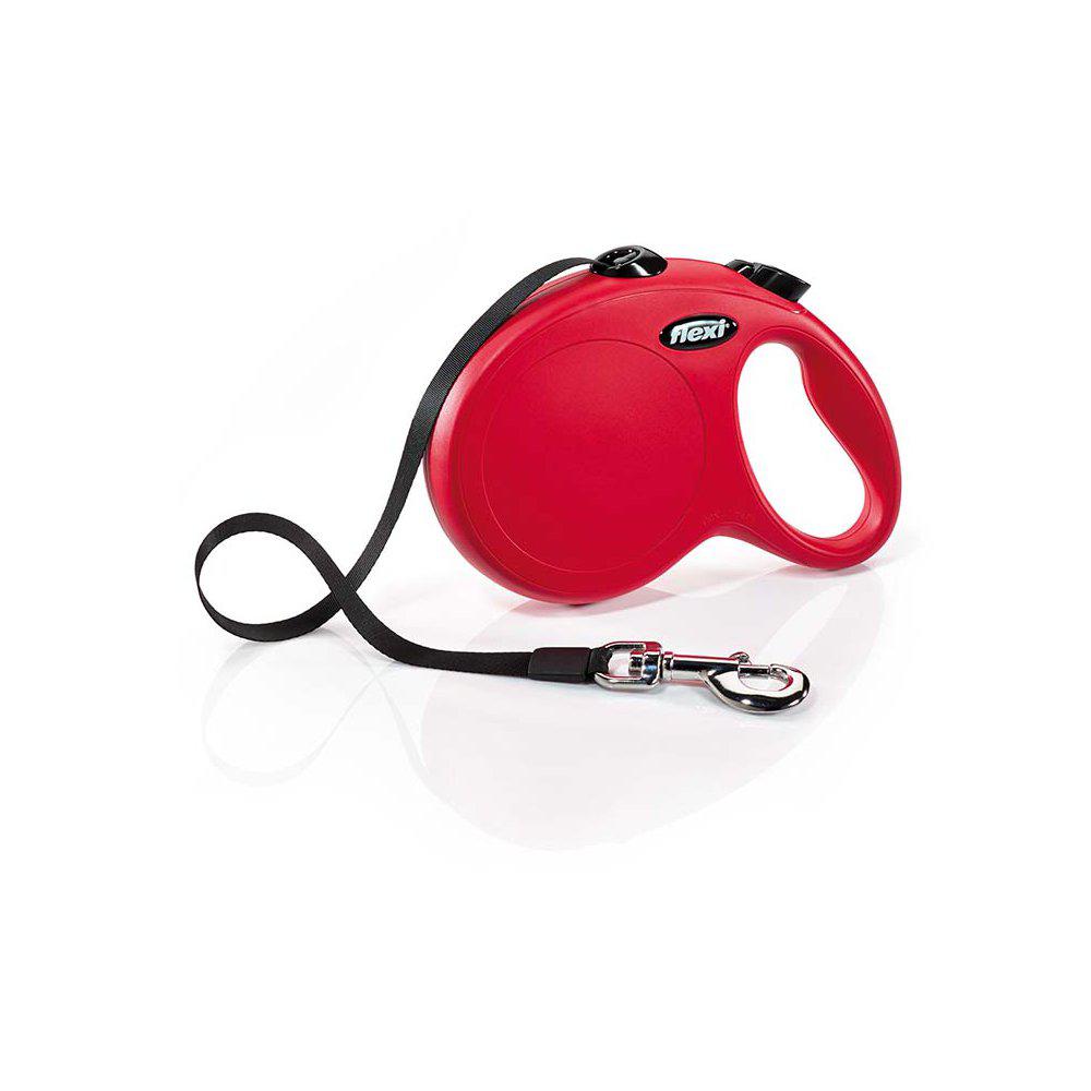 Flexi Koppel New Classic L 5m Band Rödmax 50kg
