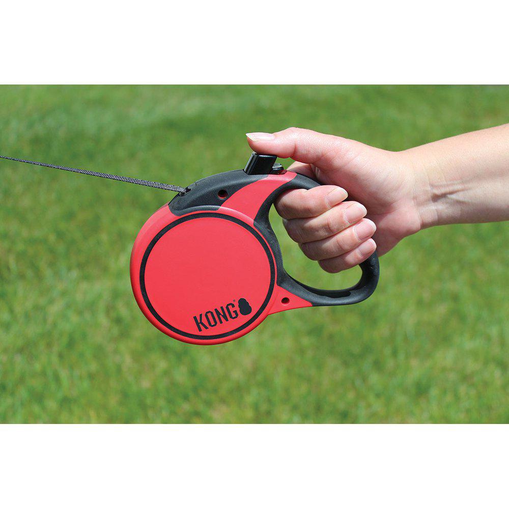 Kong Rullkoppel Terrain Xs 3m Band Grå Max 12kg