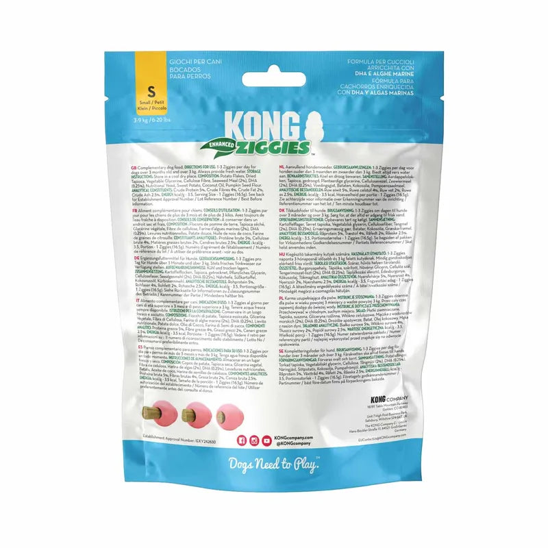Kong Ziggies Enhanced Puppy S 198g