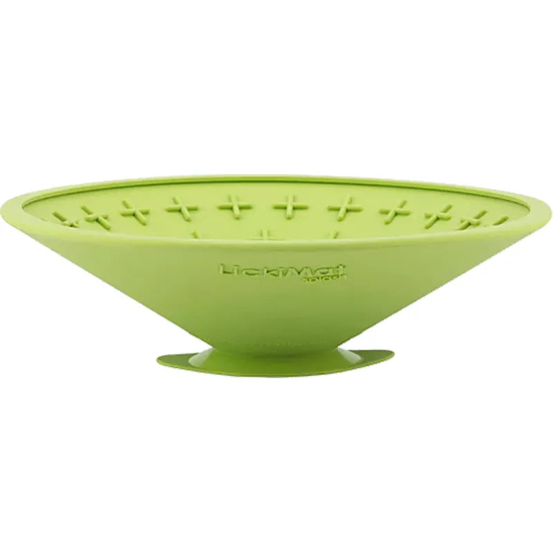 Hundskål Lickimat Splash Grön 19cm