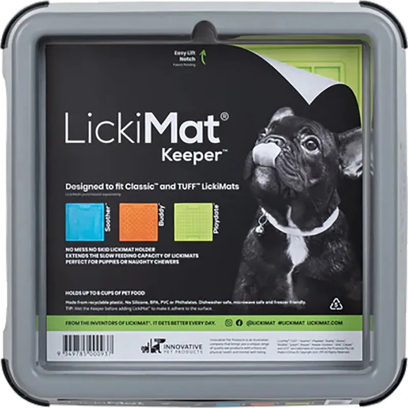 Lickimat Keeper Grå(classic & Tuff)