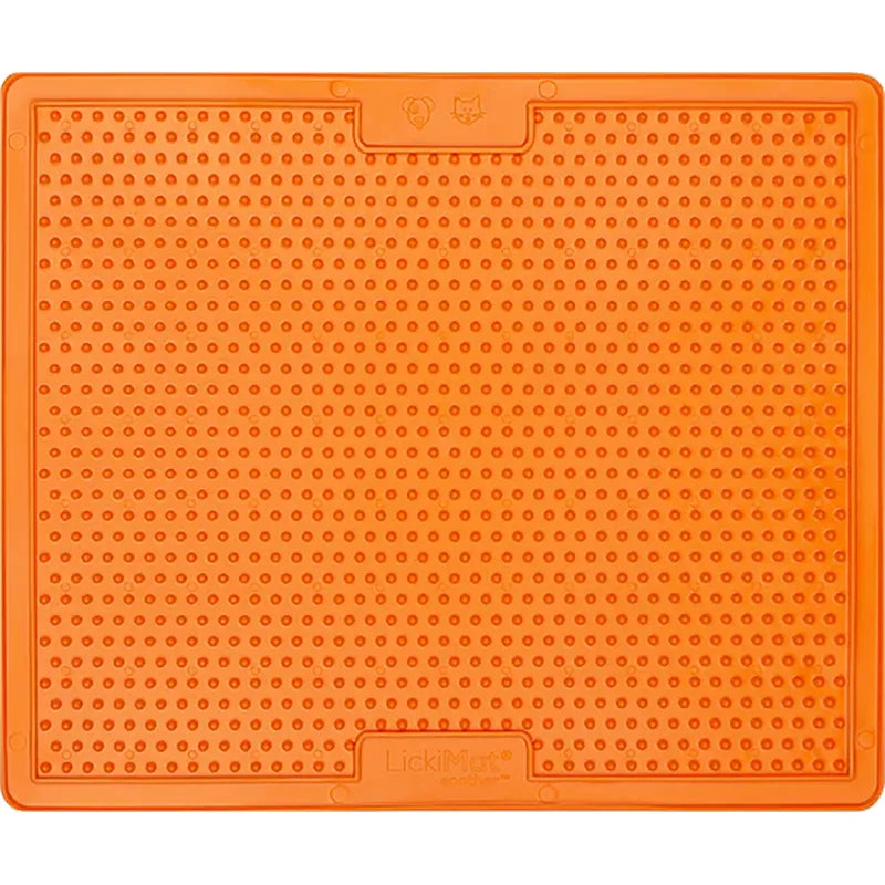 Hundskål Lickimat Soother Xl Orange 30,5x25,5cm