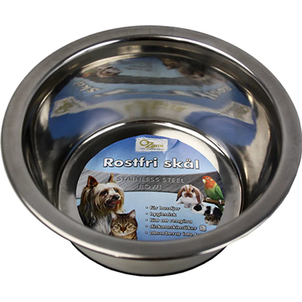 Hundskål Rostfri Antislip 3950ml 26cm