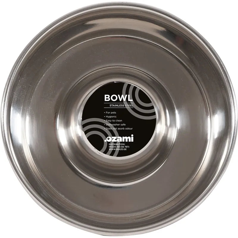 Hundskål Rostfri Slow Feed 880ml