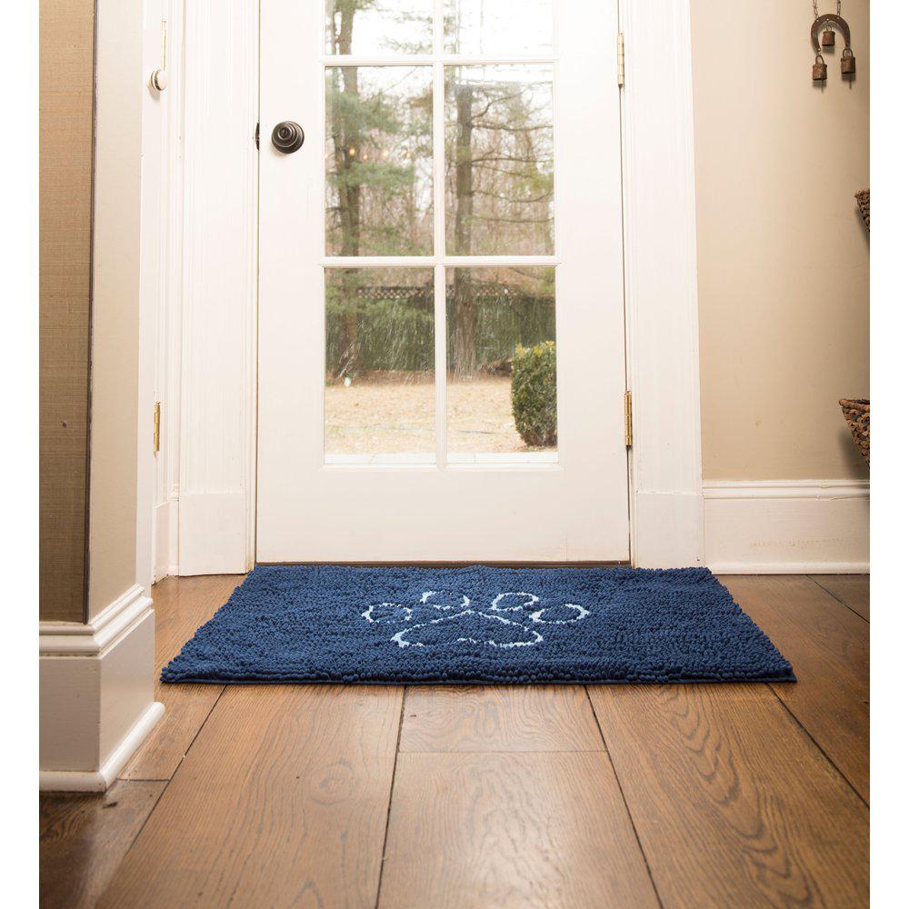 Dgs Dirty Dog Doormat Small 60x40cm Bermuda Blå