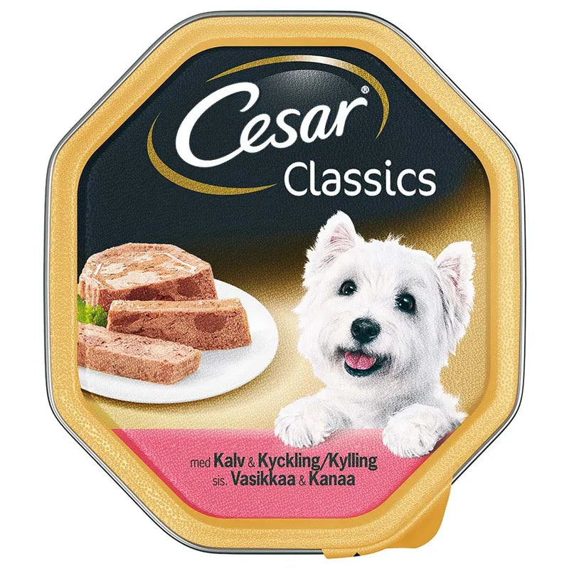 Cesar Classic Kalv & Kyckling 150gr