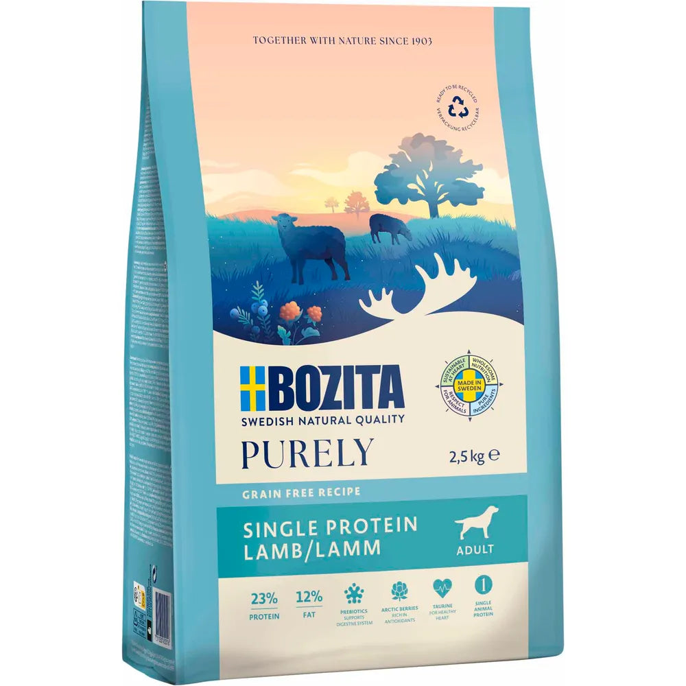 Bozita Dog Purely Adult Lamb 2,5kg