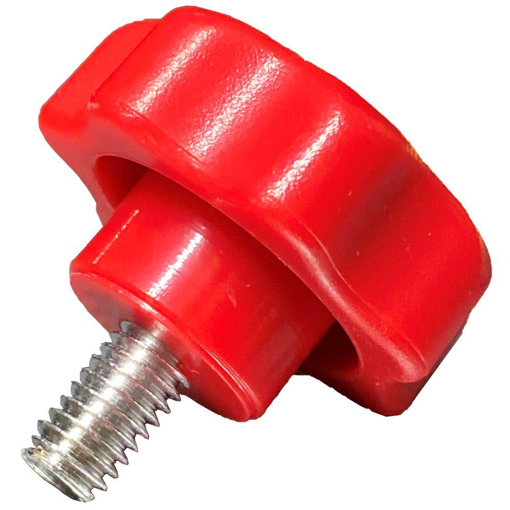 Mim Rattskruv M6 30x15mm Röd
