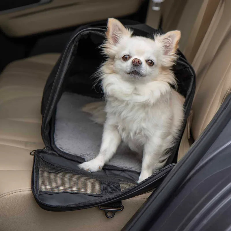 Sherpa Deluxe Pet Carrier Black Medium 43x28x26,5cm Max 7kg
