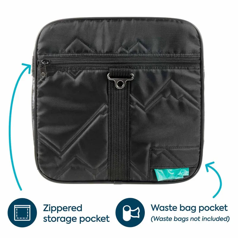 Sherpa Deluxe Pet Carrier Black Large 48x30x29cm Max 10kg