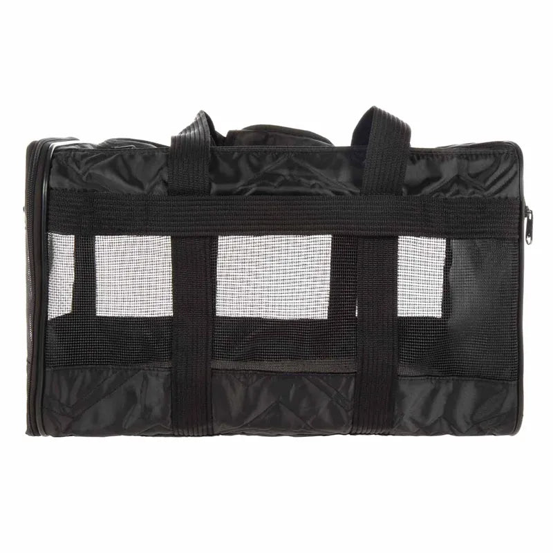 Sherpa Deluxe Pet Carrier Black Large 48x30x29cm Max 10kg
