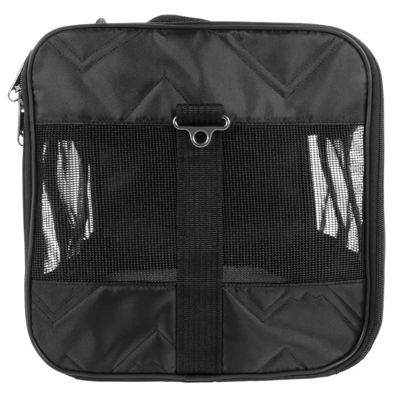 Sherpa Deluxe Pet Carrier Black Large 48x30x29cm Max 10kg