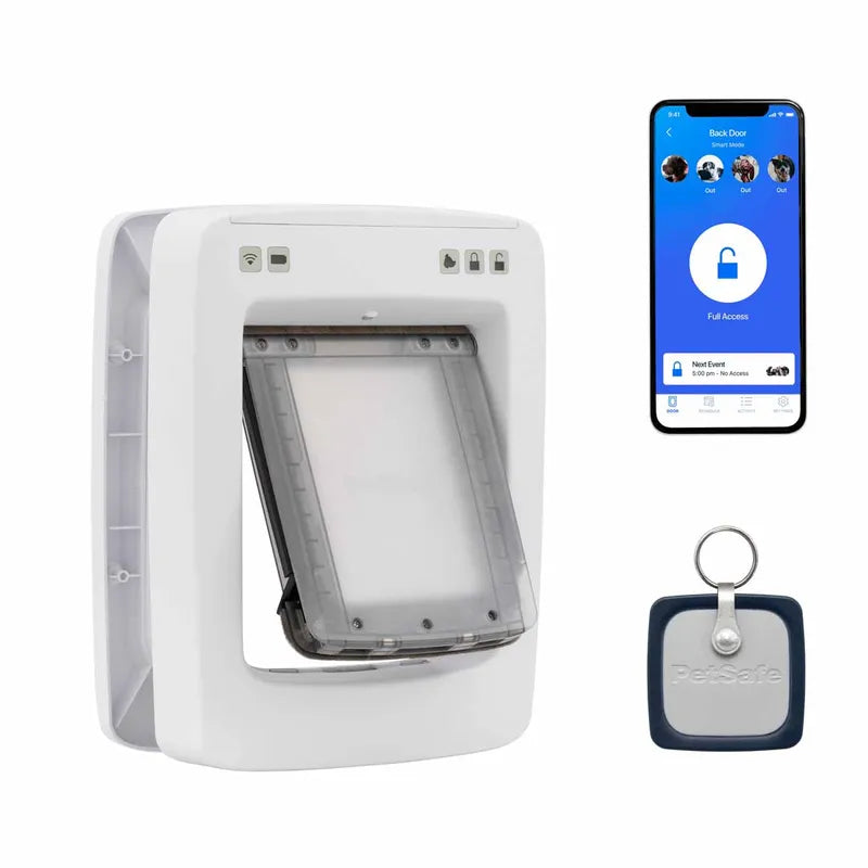 Hund/kattdörr Ecom Connected Smart Doorm
