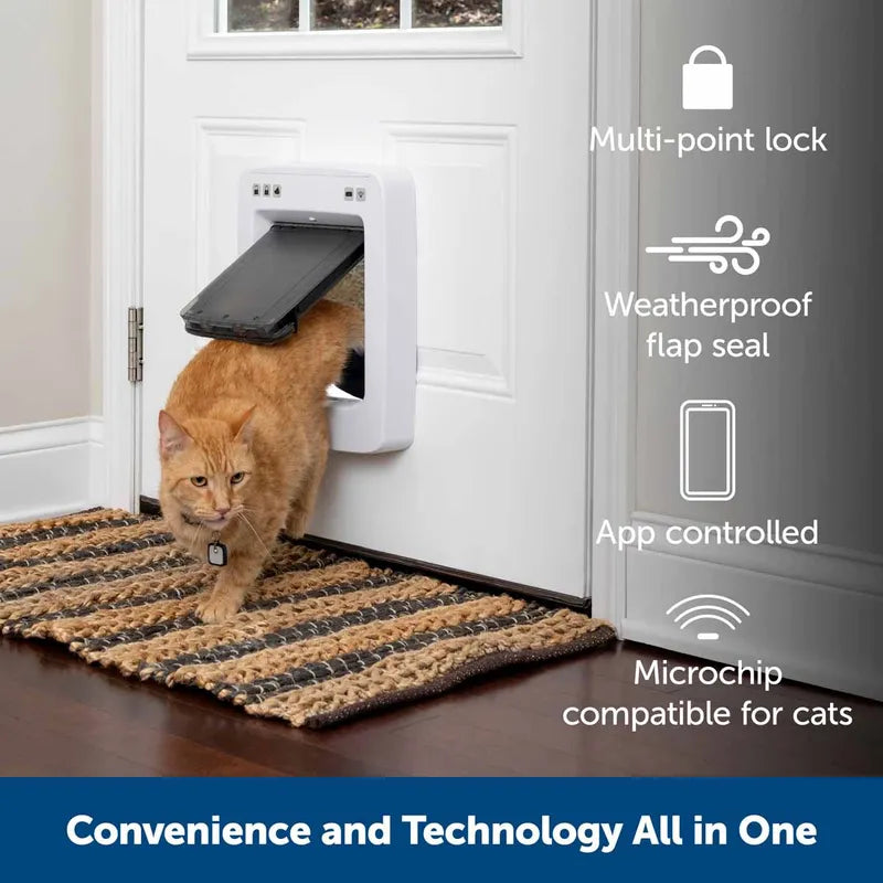 Hund/kattdörr Ecom Connected Smart Doorl