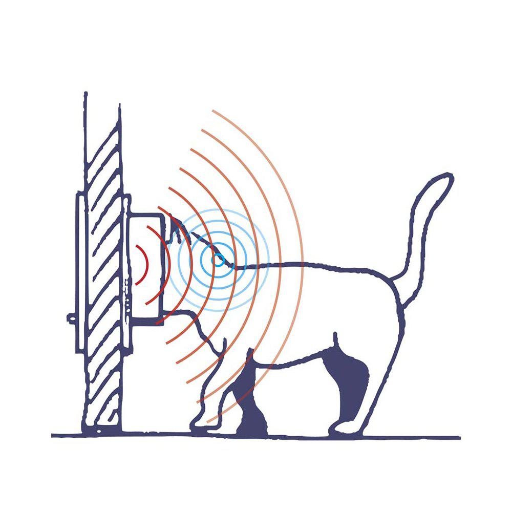 Kattdörr Swing Microchip Brun