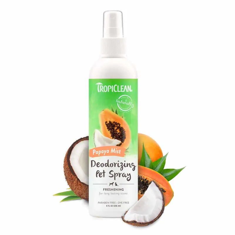 Tropiclean Papaya Mist Deodorizing Spray 236ml