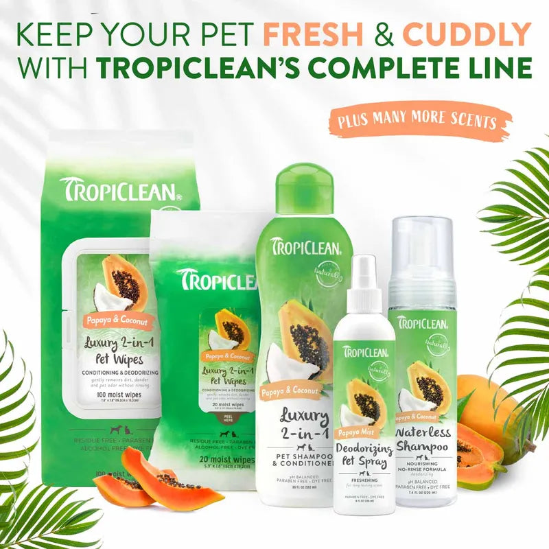 Tropiclean Papaya Mist Deodorizing Spray 236ml