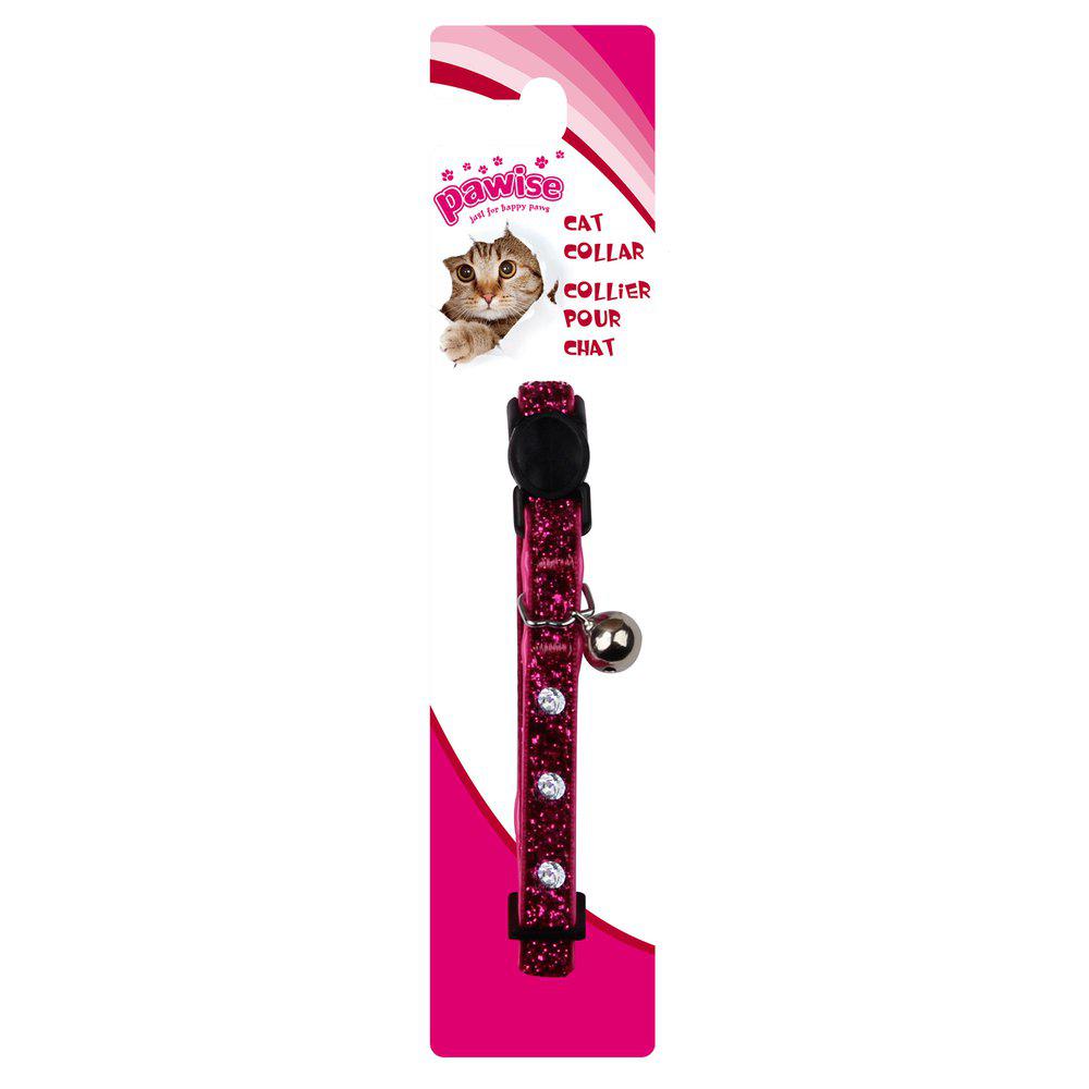 Katthalsband Diamond Rose 30cm