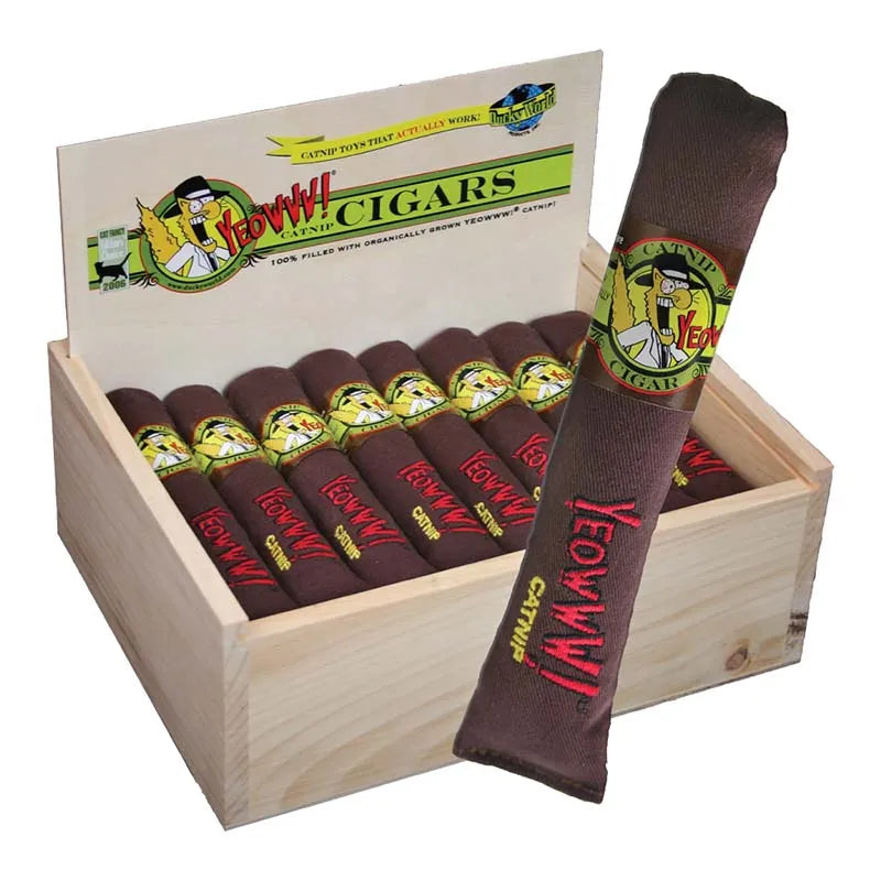 Yeowww Catnip Cigarr 18cm I Displaylåda