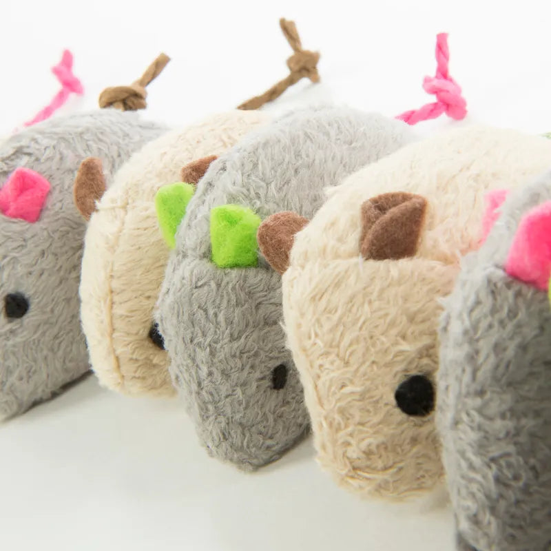 Smartykat Skitter Critters Mice 10st Catnip Value Pack 5x3cm