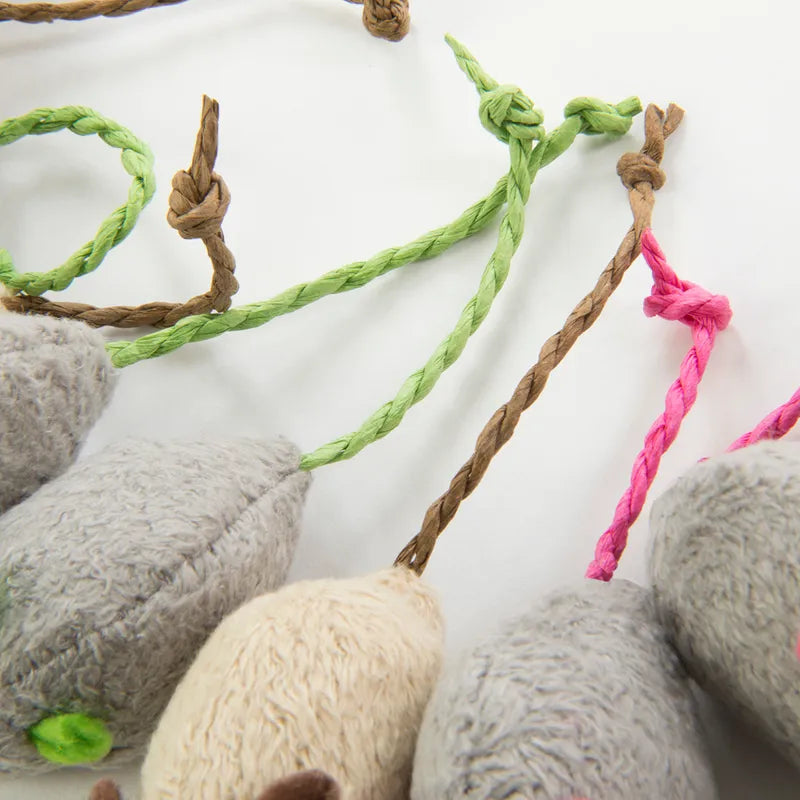 Smartykat Skitter Critters Mice 10st Catnip Value Pack 5x3cm