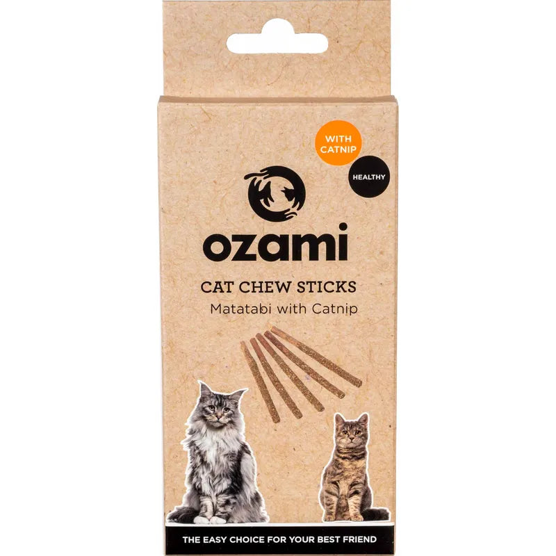 Kattleksak Matatabi Stick With Catnip Powder 12cm