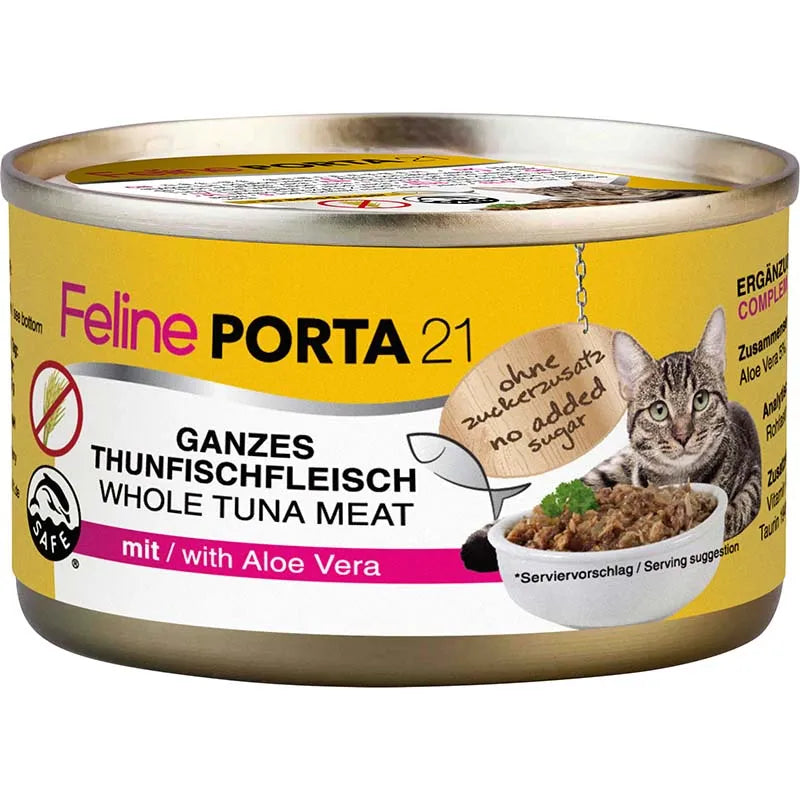 Kattfoder Feline Tonfisk & Aloe Vera 90gr Burk