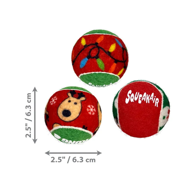 Kong Holiday Squeakair Ball 6