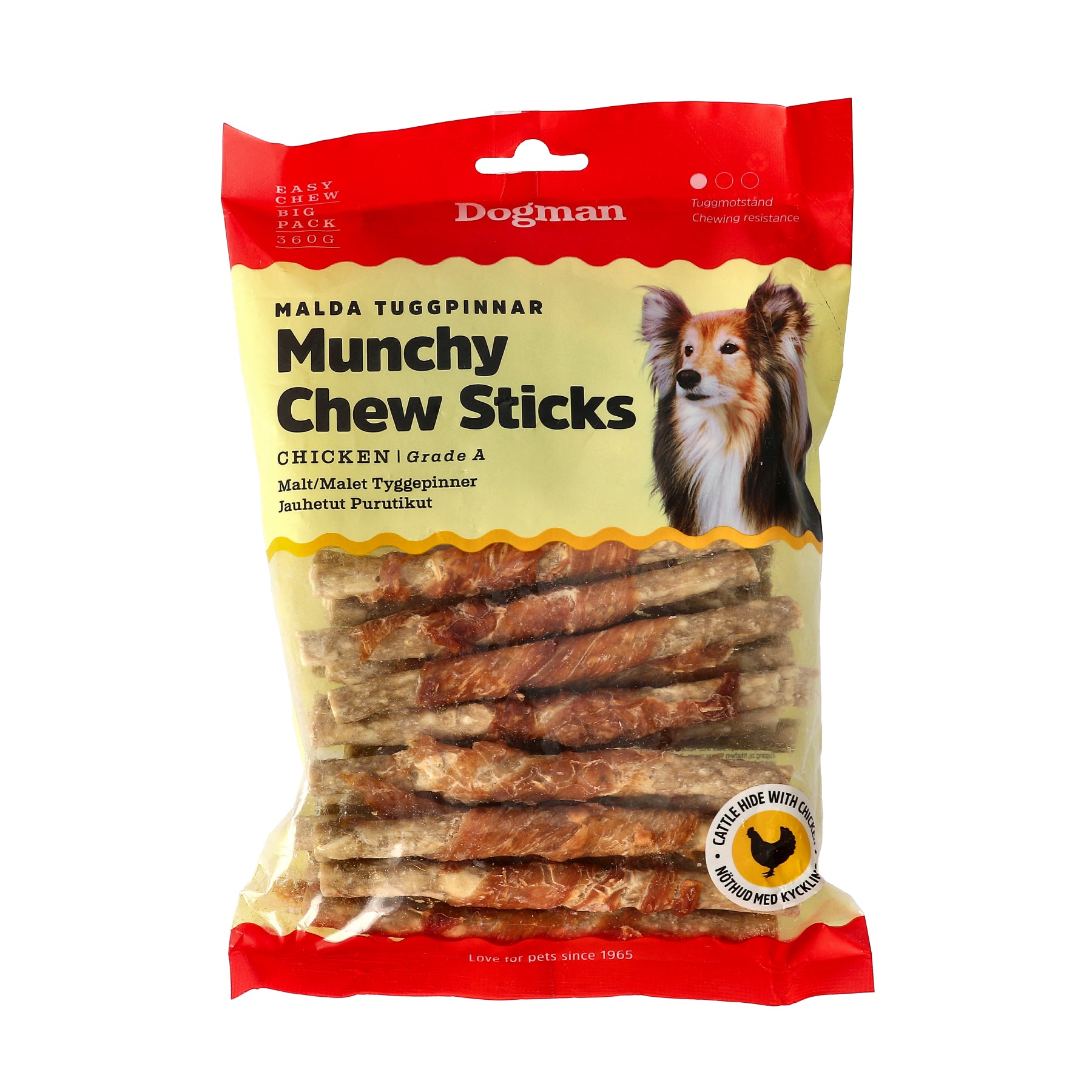 Dogman Malda tuggpinnar med kyckling 30-pack - 360 g