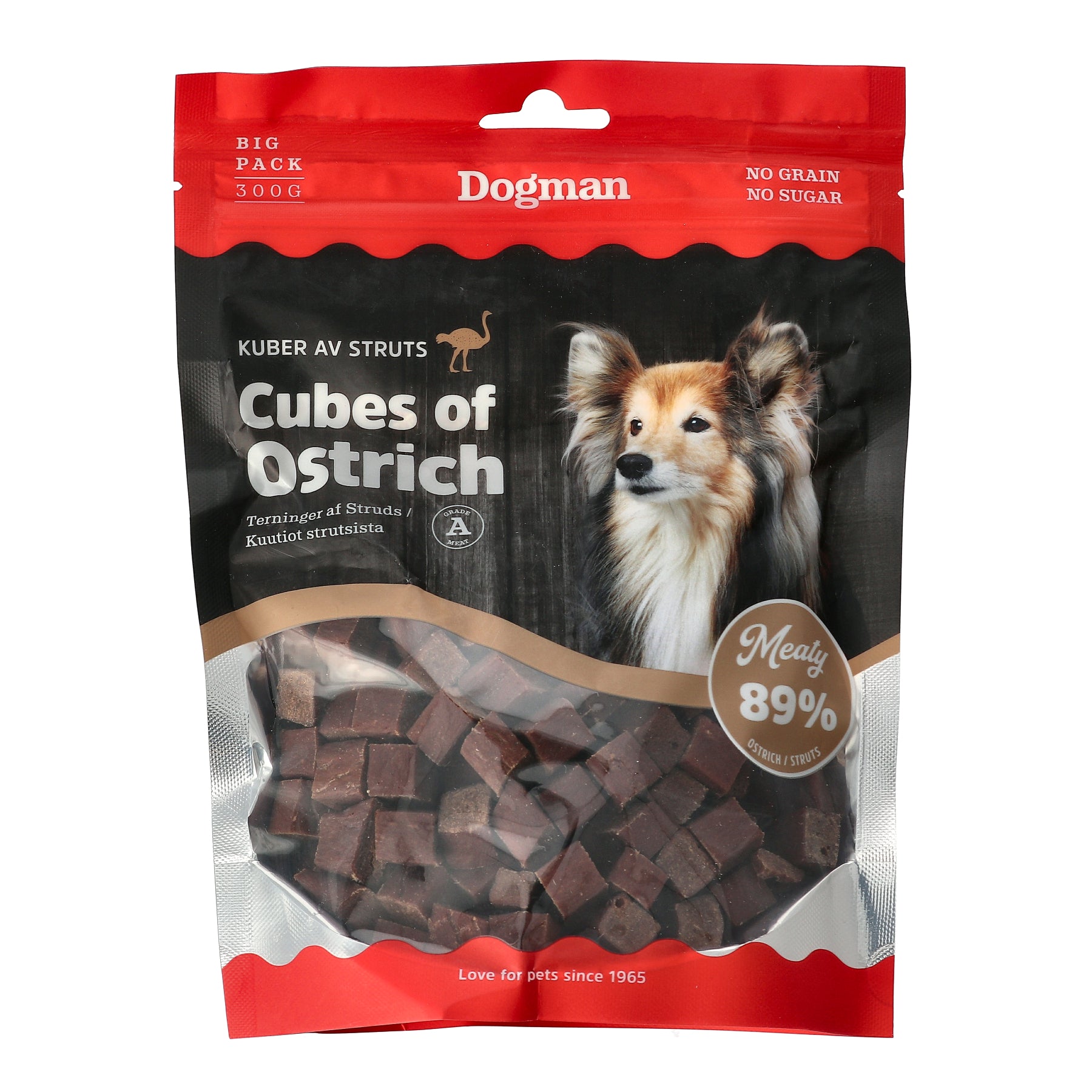 Dogman Meaty Kuber av Struts 300g