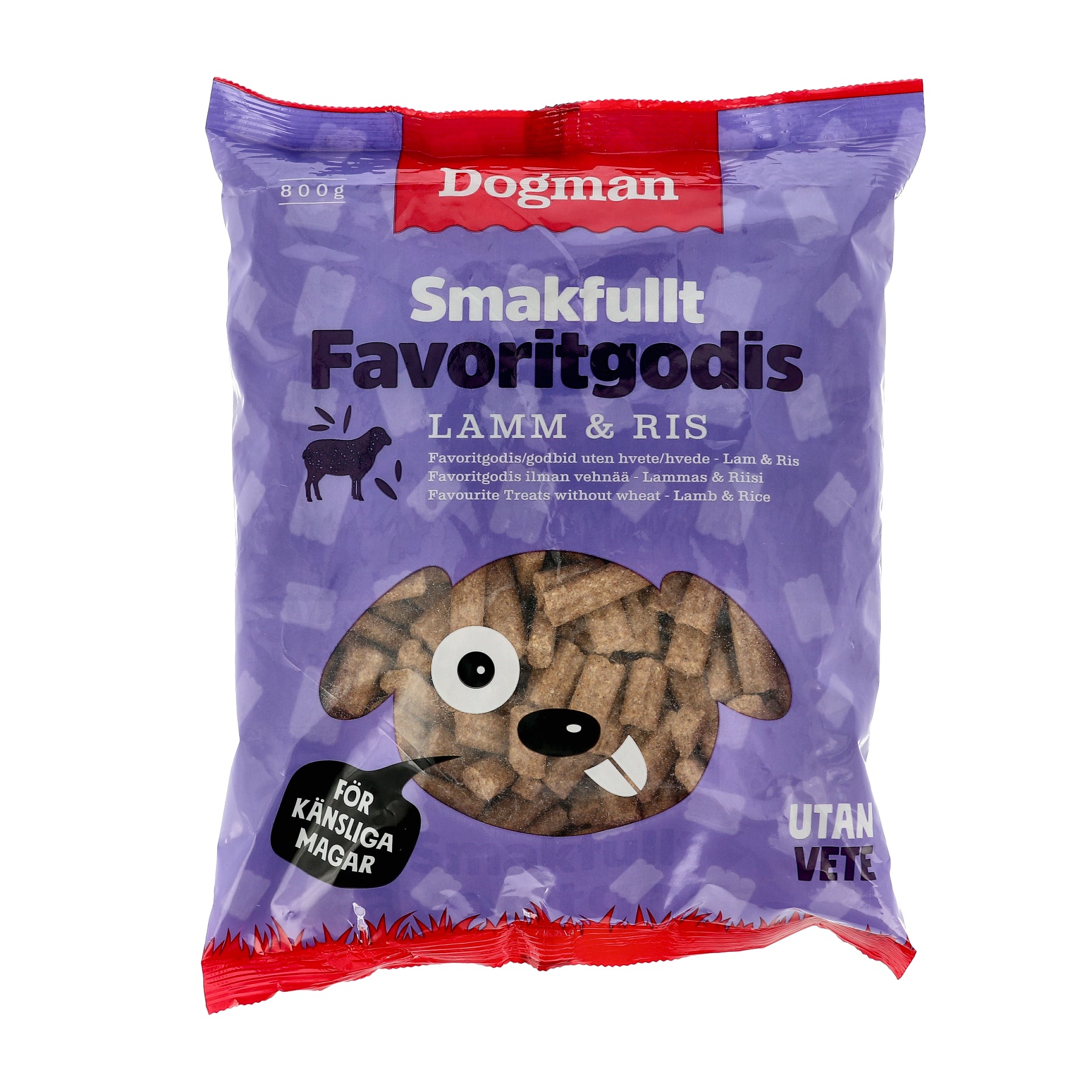 Dogman Favoritgodis Lamm & Ris - 800g