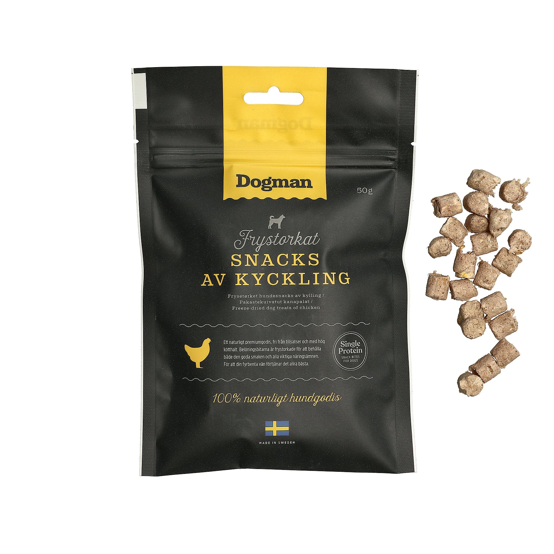 Dogman Frystorkat Snacks av Kyckling