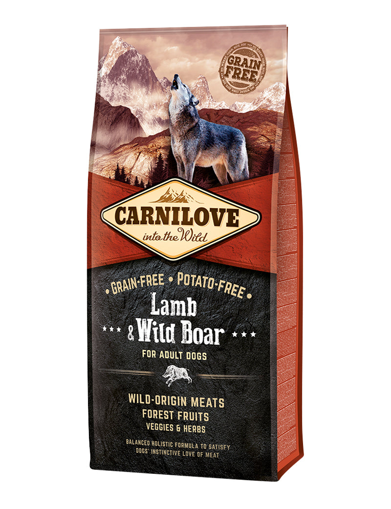 Carnilove Lamb-Wild Boar Adult 12 kg