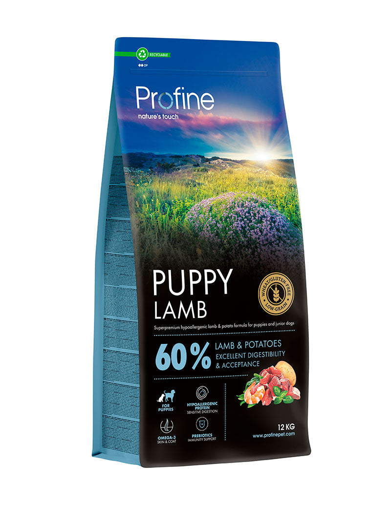 Profine Dog Dry Puppy Lamb 12 kg