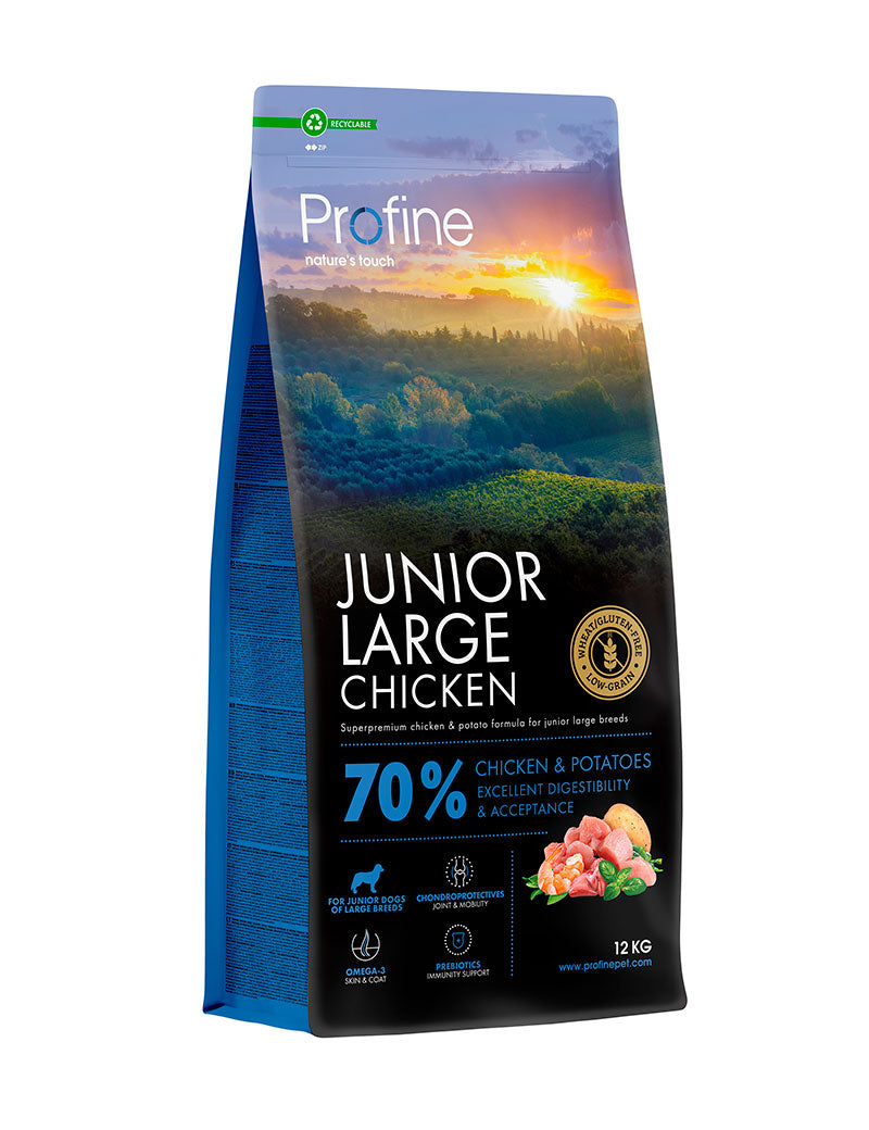 Profine Dog Dry Junior Large Chicken 12 kg