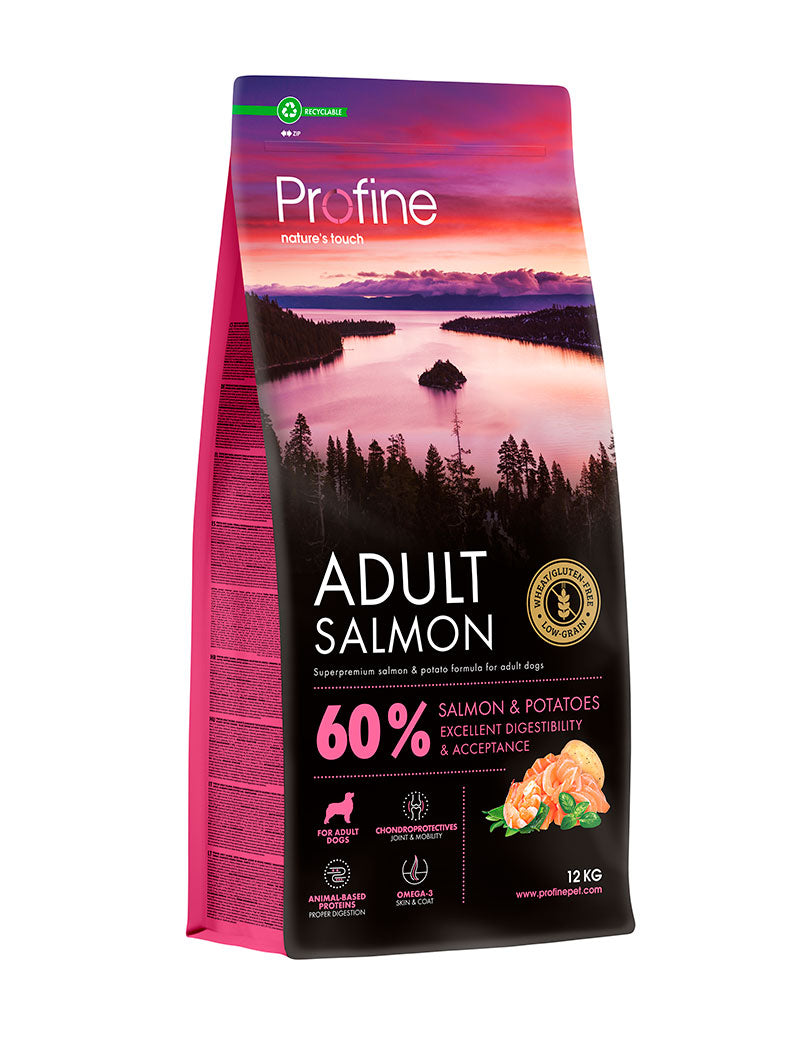 Profine Dog Dry Adult Salmon 12 kg