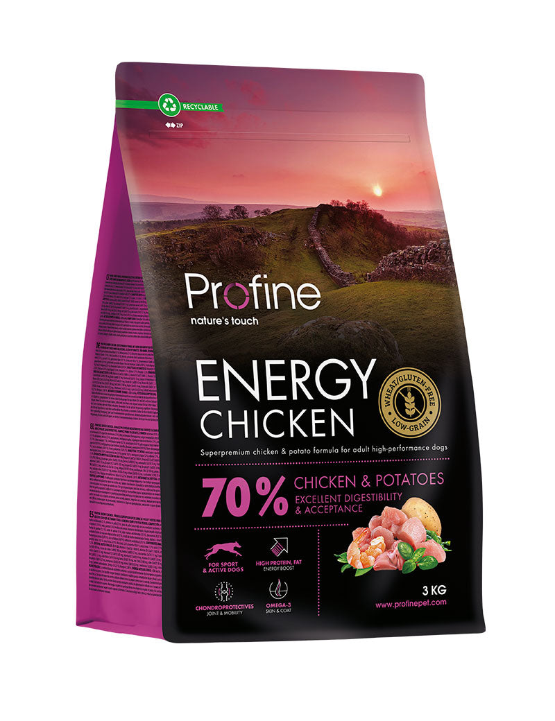 Profine Dog Dry Energy Chicken 3 kg