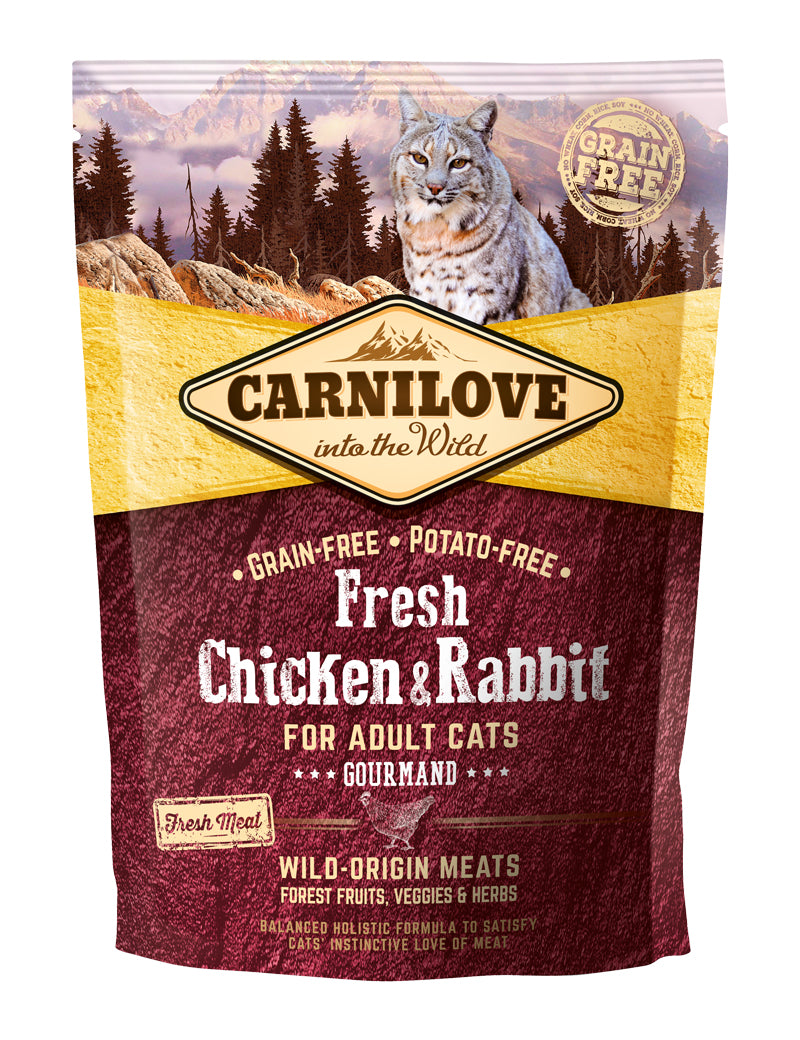 Carnilove Fresh Chicken & Rabbit Adult cat 400 g