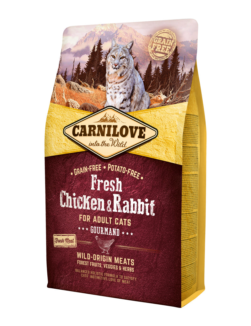 Carnilove Fresh Chicken & Rabbit Adult cat 2 kg