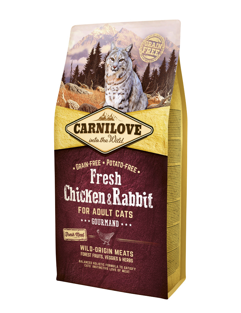 Carnilove Fresh Chicken & Rabbit Adult cat 6 kg