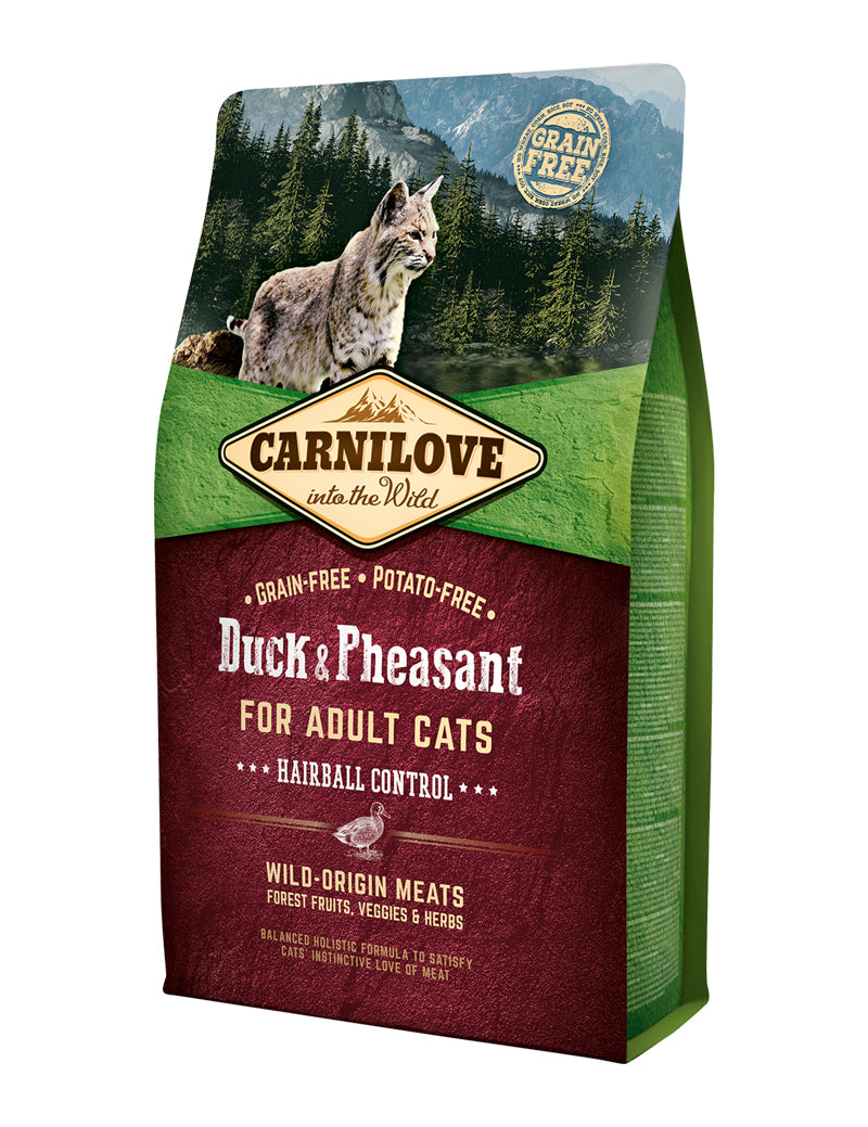 Carnilove Duck-Pheasant Adult -Hairball C. 2 kg