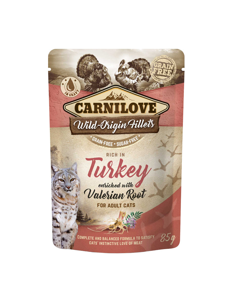 Carnilove Cat Pouch Turkey enriched with Vale 85 g