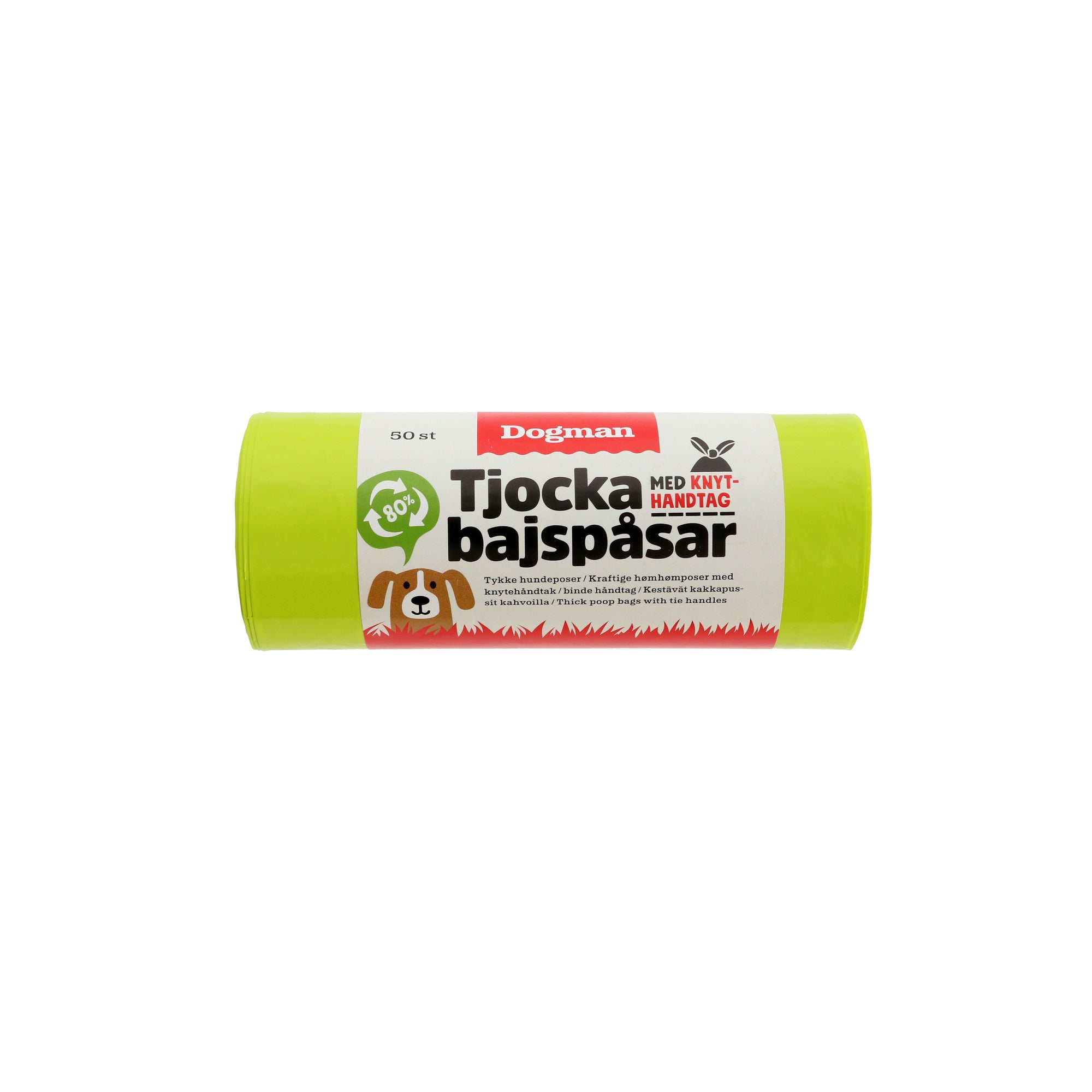 Dogman Bajspåsar med handtag 50p