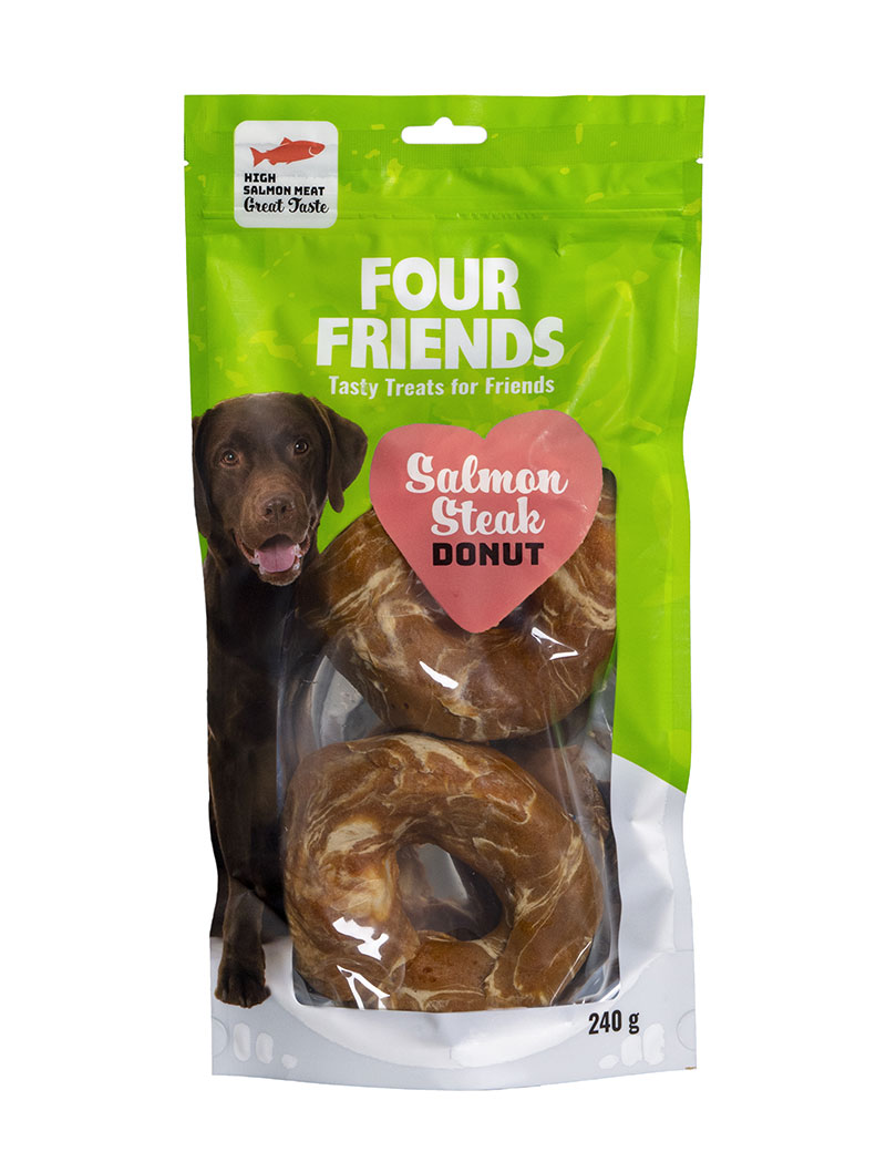 FFD Salmon Steak Donut 2-pack