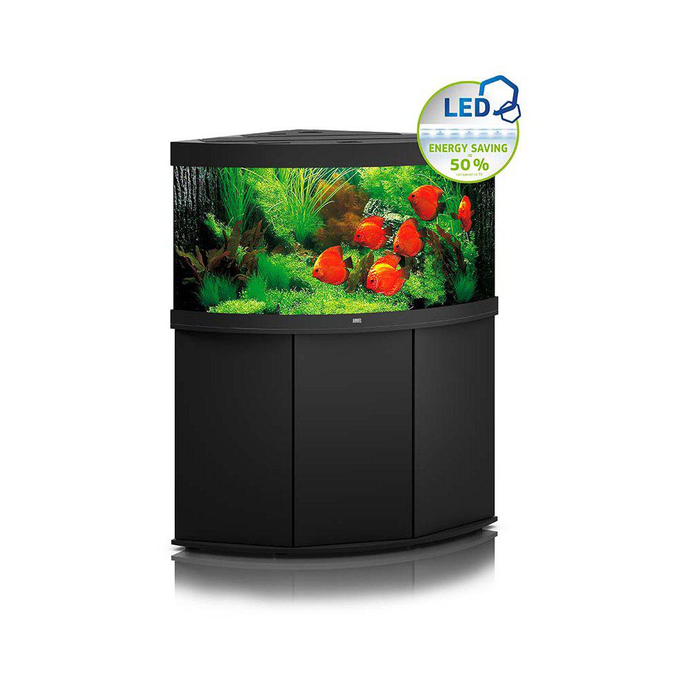 Juwel Akvarium Led Trigon 350 Hörn Svart 123x87x65cm 350l