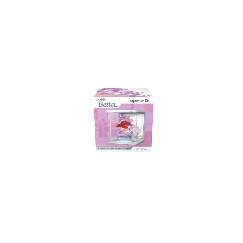 Betta Kit Flower 2lvit Med Bg & Dekoration