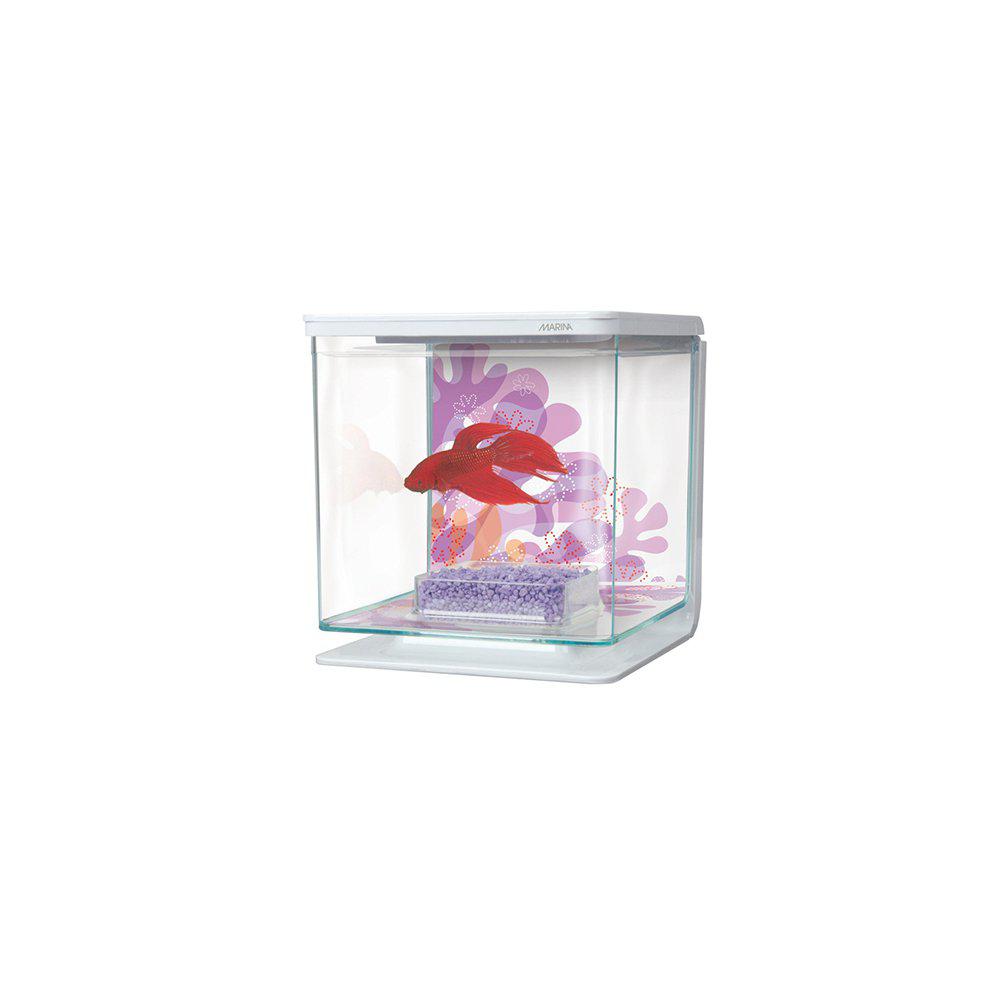 Betta Kit Flower 2lvit Med Bg & Dekoration